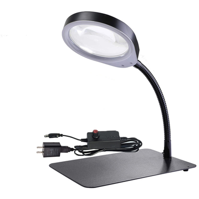 Lampu Dengan Kaca Pembesar